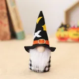 Halloween Decorations Faceless Doll With LED Lights Gnomies Couple With Hat Gandalf Ornaments