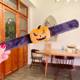 Halloween Pumpkin Hat Ghost Spider Bracelet Wristband Pat Circle For Kids Gift Slap Bracelets