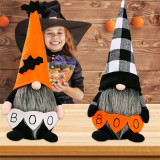 Halloween Decorations Faceless Doll With LED Lights Boo Gnomies With Hat Gandalf Ornaments