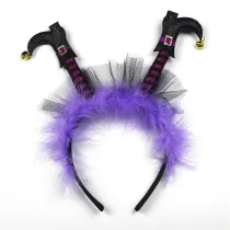 Halloween Witch Feet Headband Festival Ball Tombstone Hairband