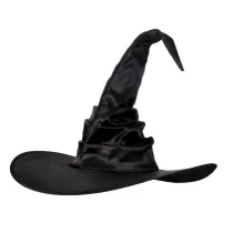 Halloween Party Classic Witch Hat With Spider Bat Dress Up Hair Accessories