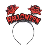 Halloween Party Headband Evil Bats Witch Hat Dress Up Hair Accessories