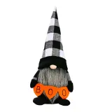 Halloween Decorations Faceless Doll With LED Lights Boo Gnomies With Hat Gandalf Ornaments
