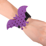 Halloween Skull Bat Bracelet For Kids Gift Slap Bracelets 4PCS Set
