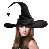 Halloween Party Classic Witch Hat With Spider Bat Dress Up Hair Accessories