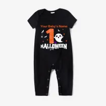 Halloween Custom One Piece Baby Bodysuit My First Halloween Ghost Jumpsuit