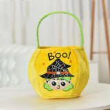 Halloween Colorful Cartoon Candy Holder Buckets For Kids Pumpkin Multicolor Candy Bags