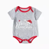 Christmas Matching Family Pajamas Merry Christmas Short Pajamas Set
