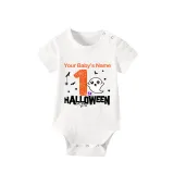 Halloween Custom One Piece Baby Bodysuit My First Halloween Ghost Jumpsuit