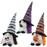 Halloween Decorations Faceless Gnomies With Lights Pumpkin Bat Skull Gandalf Ornaments
