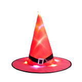 Halloween Witch Hat Party Costume Luminous Glow In The Dark Hat