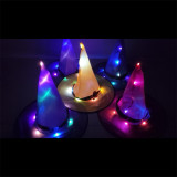 Halloween Witch Hat Party Costume Luminous Glow In The Dark Hat