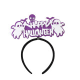 Halloween Headband Happy Halloween Sign Dress Up Hair Accessories