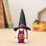 Halloween Decorations Faceless Doll With LED Lights Gnomies Couple With Hat Gandalf Ornaments