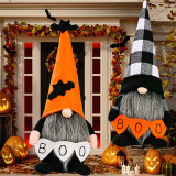 Halloween Decorations Faceless Doll With LED Lights Boo Gnomies With Hat Gandalf Ornaments