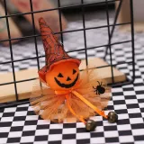 Halloween Decorations Cartoon Ghost Pumpkin Witch Cat Sarong Doll Hanging Bell Charm Ornaments