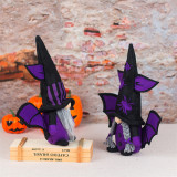Halloween Decorations Faceless Gnomies Bat Wings Vampire Gandalf Ornaments
