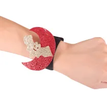 Halloween Skull Bat Bracelet For Kids Gift Slap Bracelets 4PCS Set