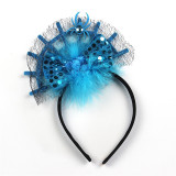 Halloween Spider Web Hairband Holiday Party Dance Decoration Witch Headband