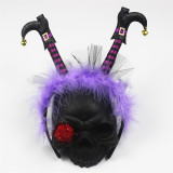 Halloween Witch Feet Headband Festival Ball Tombstone Hairband