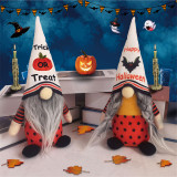 Halloween Decorations Faceless Gnomies With Hat Pumpkin Bat Gandalf Ornaments