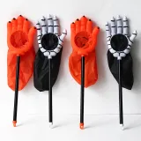 Halloween Colorful Cartoon Candy Holder Buckets For Kids Skeleton Hand Candy Bags