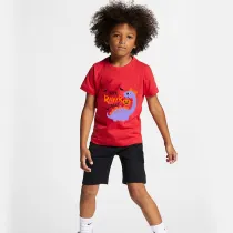 Halloween Red Toddler Little Boy&Girl Trick Rawr Treat Dinosaur Pumpkin Bag Short Sleeve T-shirts