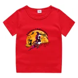 Halloween Orange Toddler Little Boy&Girl Flying Unicorn Witch Short Sleeve T-shirts