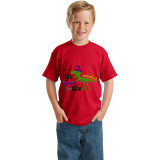 Halloween Purple Toddler Little Boy&Girl Trick Rawr Treat Dinosaur Pumpkins Short Sleeve T-shirts