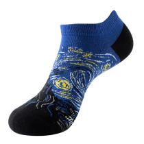 Women Adult Socks 5 Pair of Outer Space Astronauts Soft Warm Boat Socks
