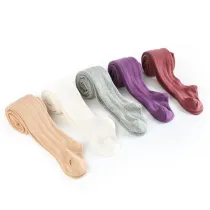 Baby Toddler Girls Pure Color Pantyhose Cotton Warm Leggings Stockings