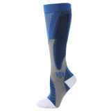 Men Adult Socks Color Matching Breathable Sport Compression Socks