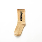 Men Adult Socks Printed Calabasas Letter Cotton Socks