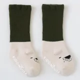 Toddler Kids Cartoon Color Matching Winter Warm Anti-skid Socks