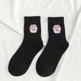 Women Adult Fruit Pile Socks Candy Color Cartoon Casual Socks