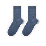 Men Adult Socks Pure Color Sweat Absorbing Pure Cotton Socks