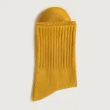 Men Adult Socks Breathable Pure Color Warm Pure Cotton Sport Socks