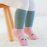 Toddler Kids Cartoon Color Matching Winter Warm Anti-skid Socks