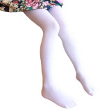 Baby Toddler Girls Pure Color Pantyhose Velvet Dance Socks Leggings Stockings