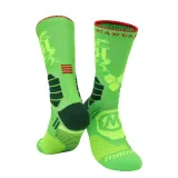 Men Adult Basketball Socks Printed Thickening Towel Bottom Athletic Stockings