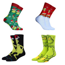 Adults Christmas Casual Socks Deer Elf Festive Compression Socks Christmas Gifts