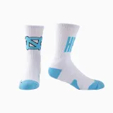 Men Adult Socks Pure Color Printed Basketball Training Sport Socks