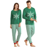 Christmas Matching Family Pajamas Blingbling Diamonds Snowflake Christmas Pajamas Set