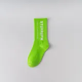 Men Adult Socks Pure Color Printed STURRUPN Sport Cotton Socks