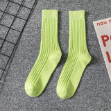 Men Adult Socks Candy Color Warm Cotton Casual Pile Socks