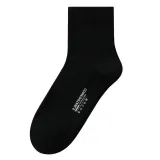 Men Adult Socks Pure Color Retro Antibacterial Pure Cotton Athletic Socks