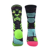Men Adult Basketball Socks Printed Thickening Towel Bottom Athletic Stockings