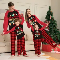 Christmas Matching Family Pajamas Hogwarts Is My Home Red Pajamas Set
