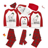 Christmas Matching Family Pajamas Funny Cute Snowman How Snowflakes Made Seamless Pajamas Set