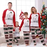 Christmas Matching Family Pajamas Funny Cute Snowman How Snowflakes Made Pajamas Set